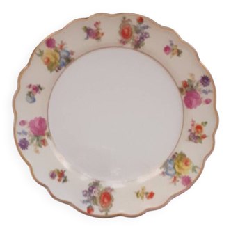 Limoges porcelain footed dessert dish