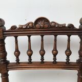 5 canne chairs Henry II style 1900