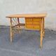 Louis Sognot rattan office 1960