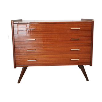 Chest of drawers vintage compass feet