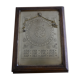 Drink with wooden keys solar perpetual calendar