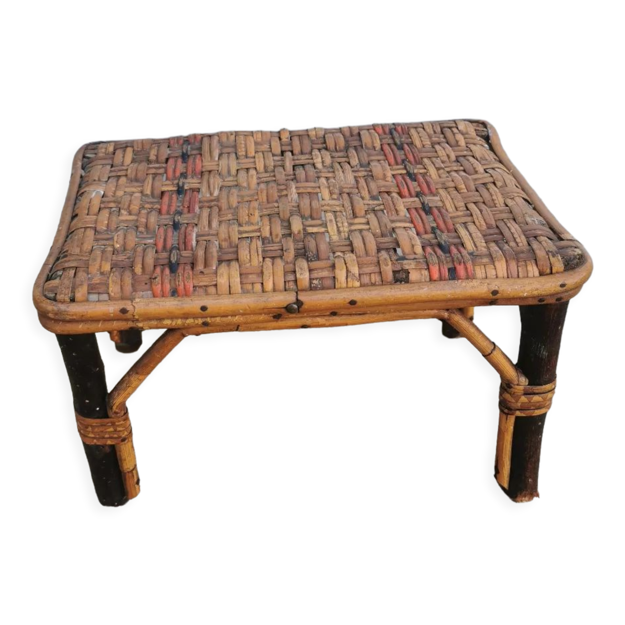 Rattan stool