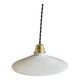 Suspension opaline ancienne