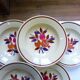 6 vintage hollow plates