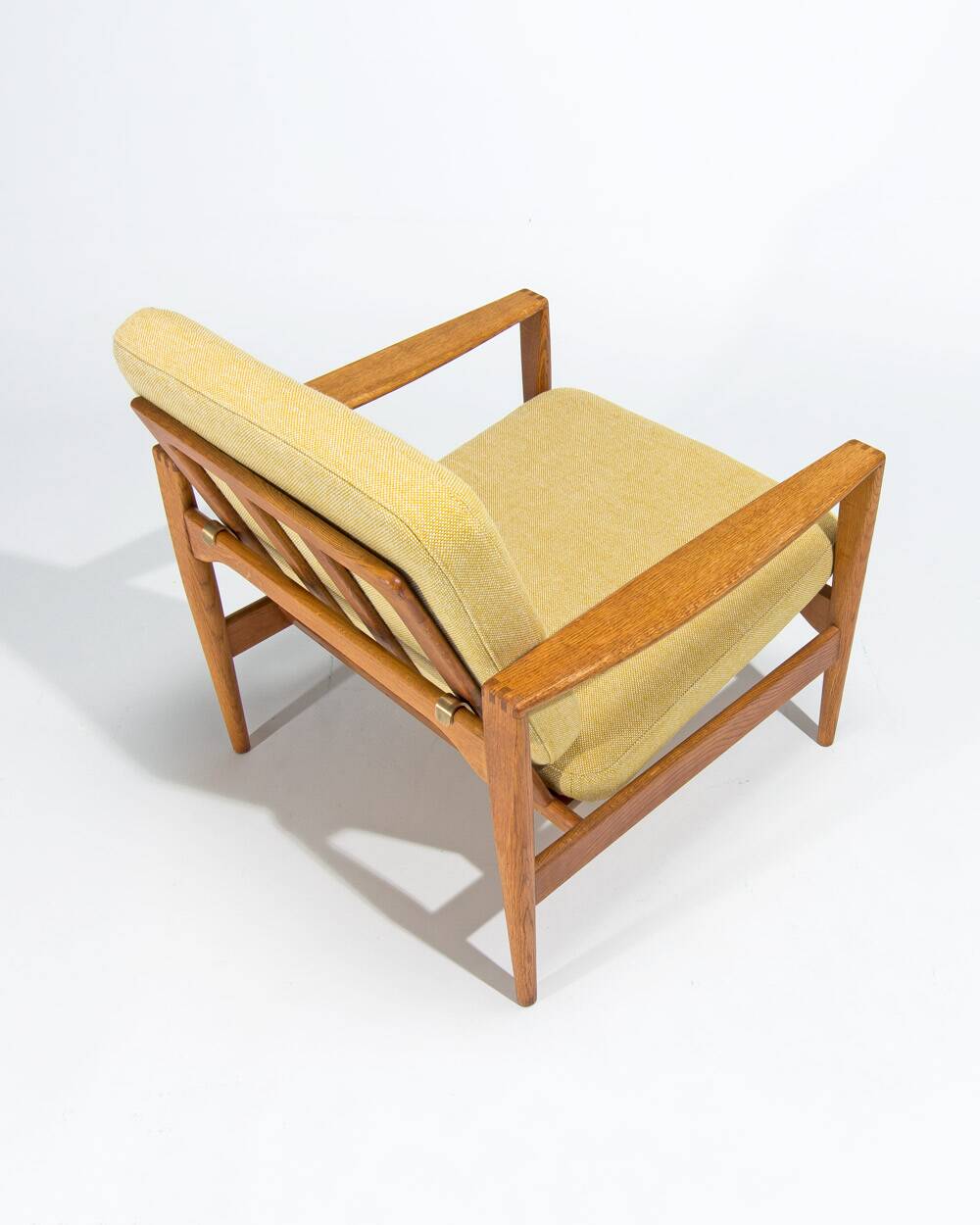 Mid Century Lounge Chairs in Oak by Niels Koefoed, Danish 1950's