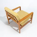 Mid Century Lounge Chairs in Oak by Niels Koefoed, Danish 1950's