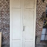 Pair of antique partition doors