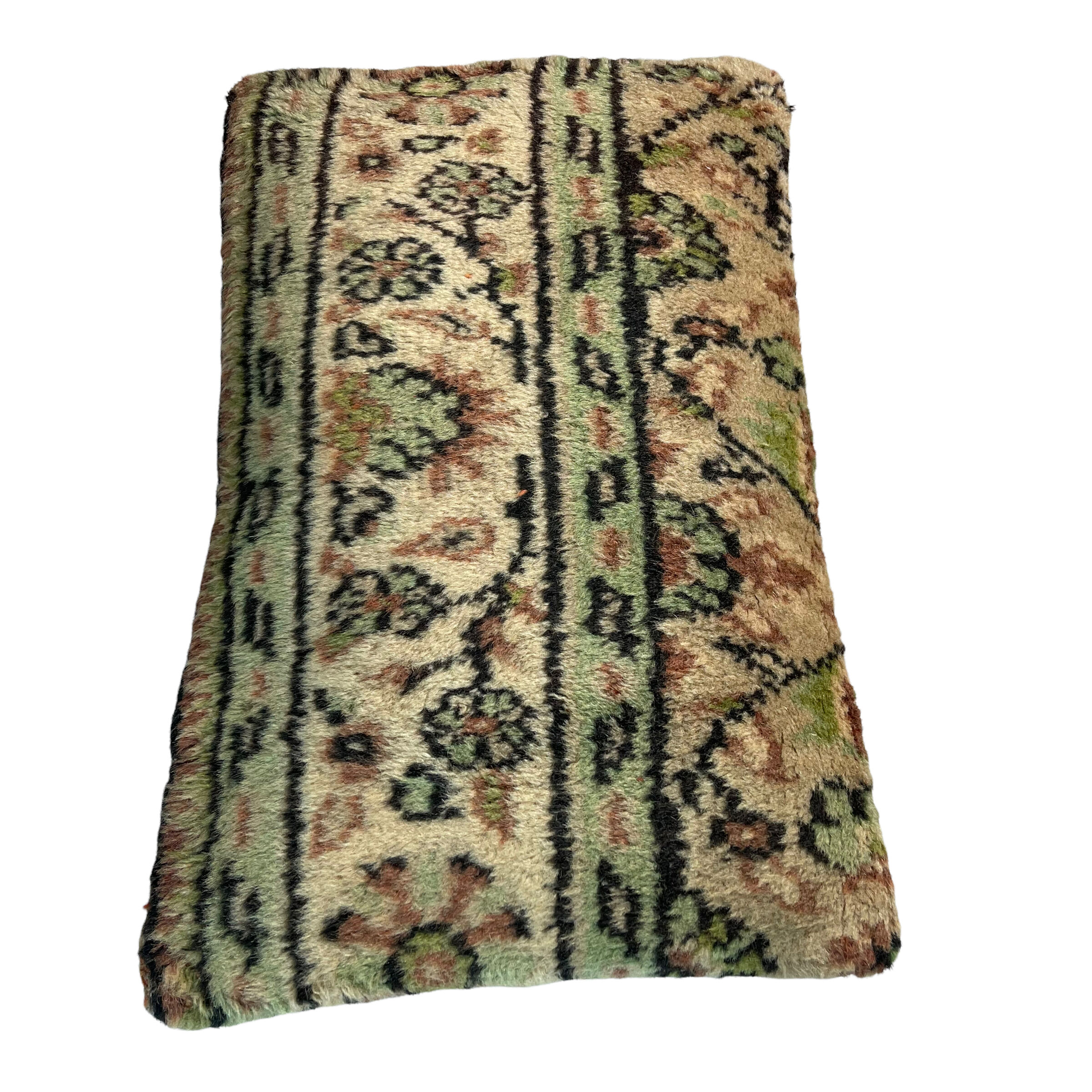 Housse de coussin de tapis turc vintage 30 x 50 cm