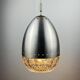 Suspension italienne en verre, années 1960