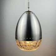 Modern Italian glass pendant from the mid-century, 1960s.