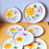 Assiettes varese ,Sarreguemines 1960