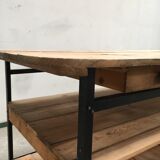 Counter to shelves of business