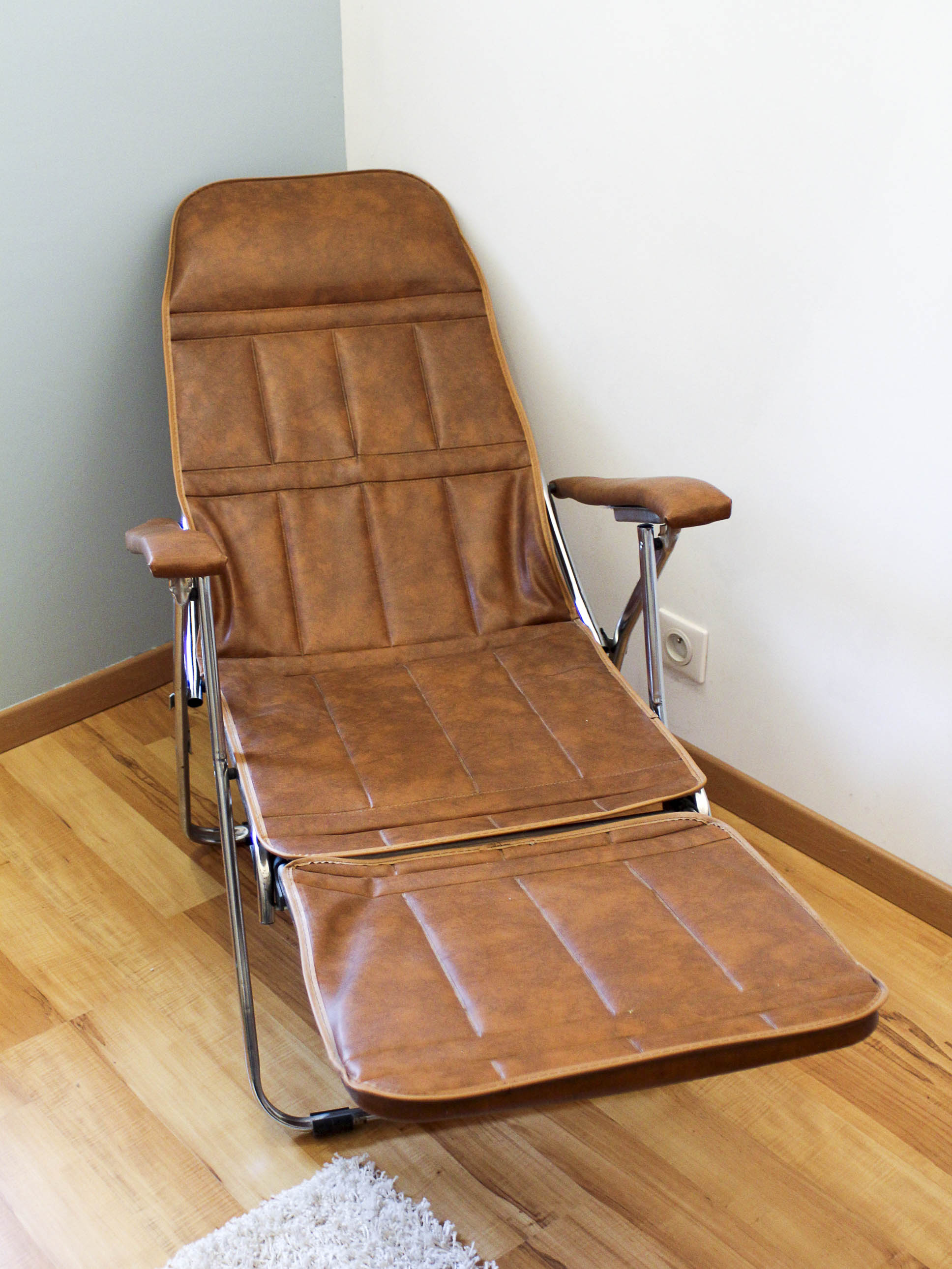 Deck chair Maule Marga Italy 70s