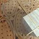 Artedi Italy 1970’s - coffee table brass,glass and travertin