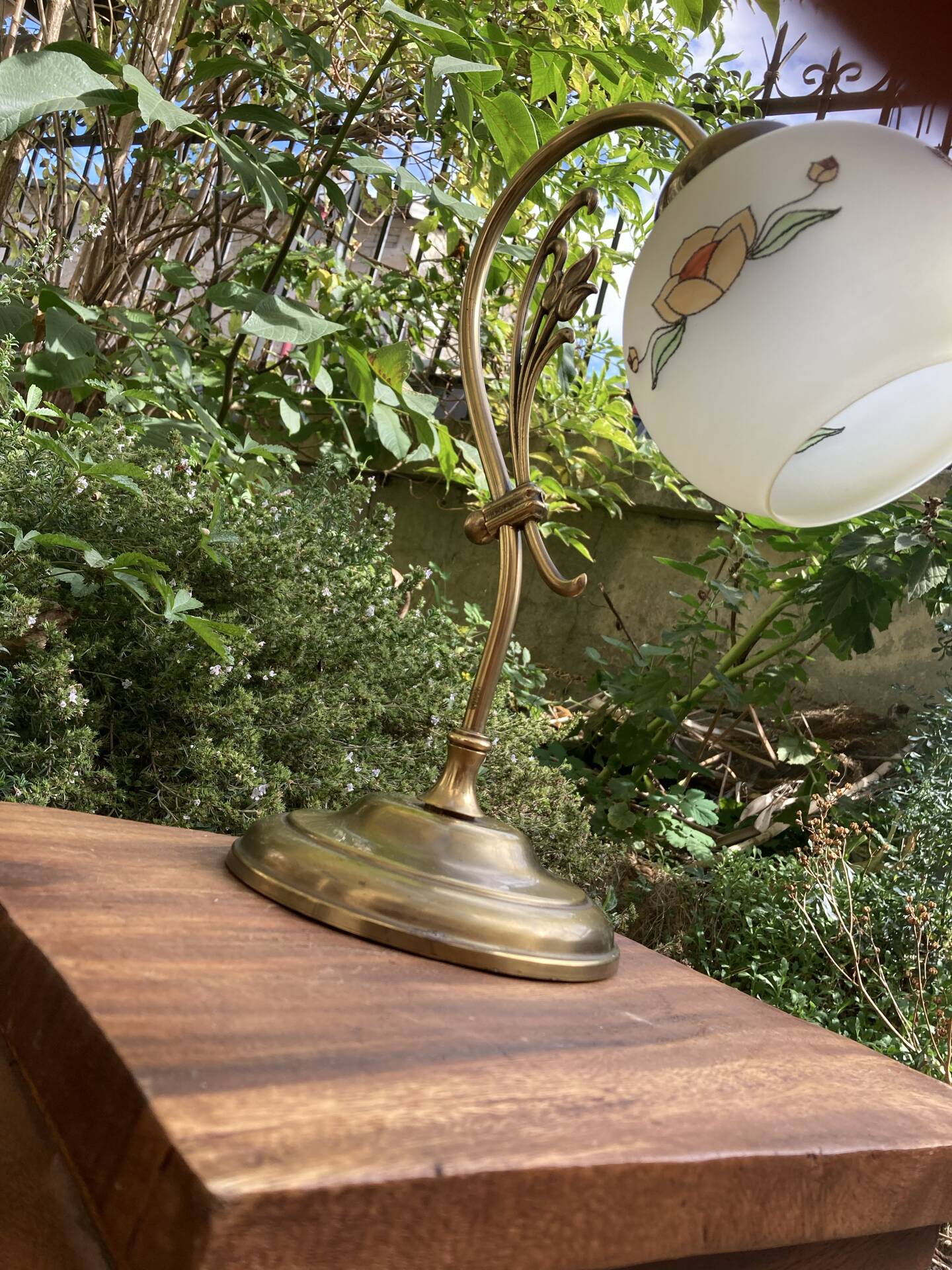 Art Deco revival table lamp