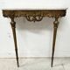 Console de style Louis XVI en bronze ciselé XX siècle