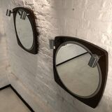 Paire de miroirs 1970