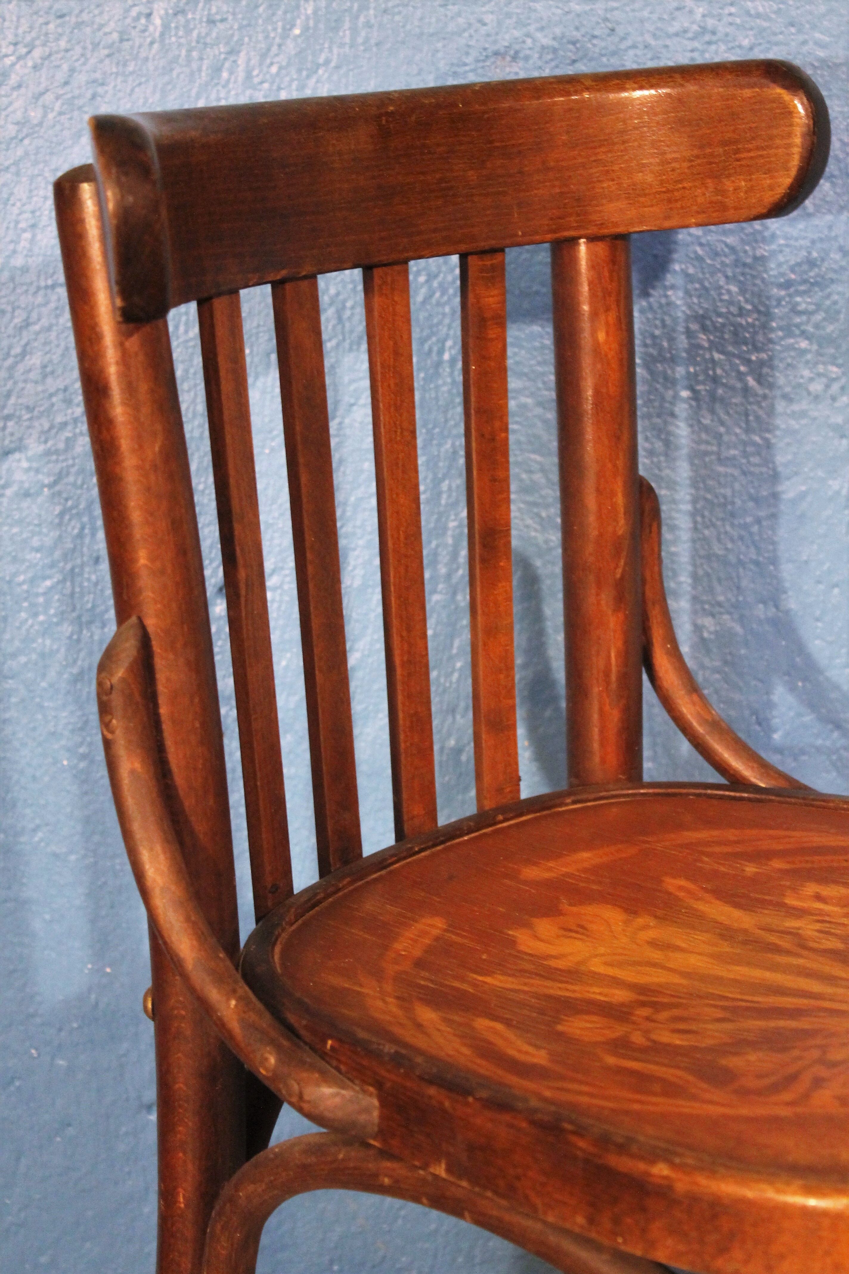 Fischel "Bistrot" chairs at the beginning of the 20th century