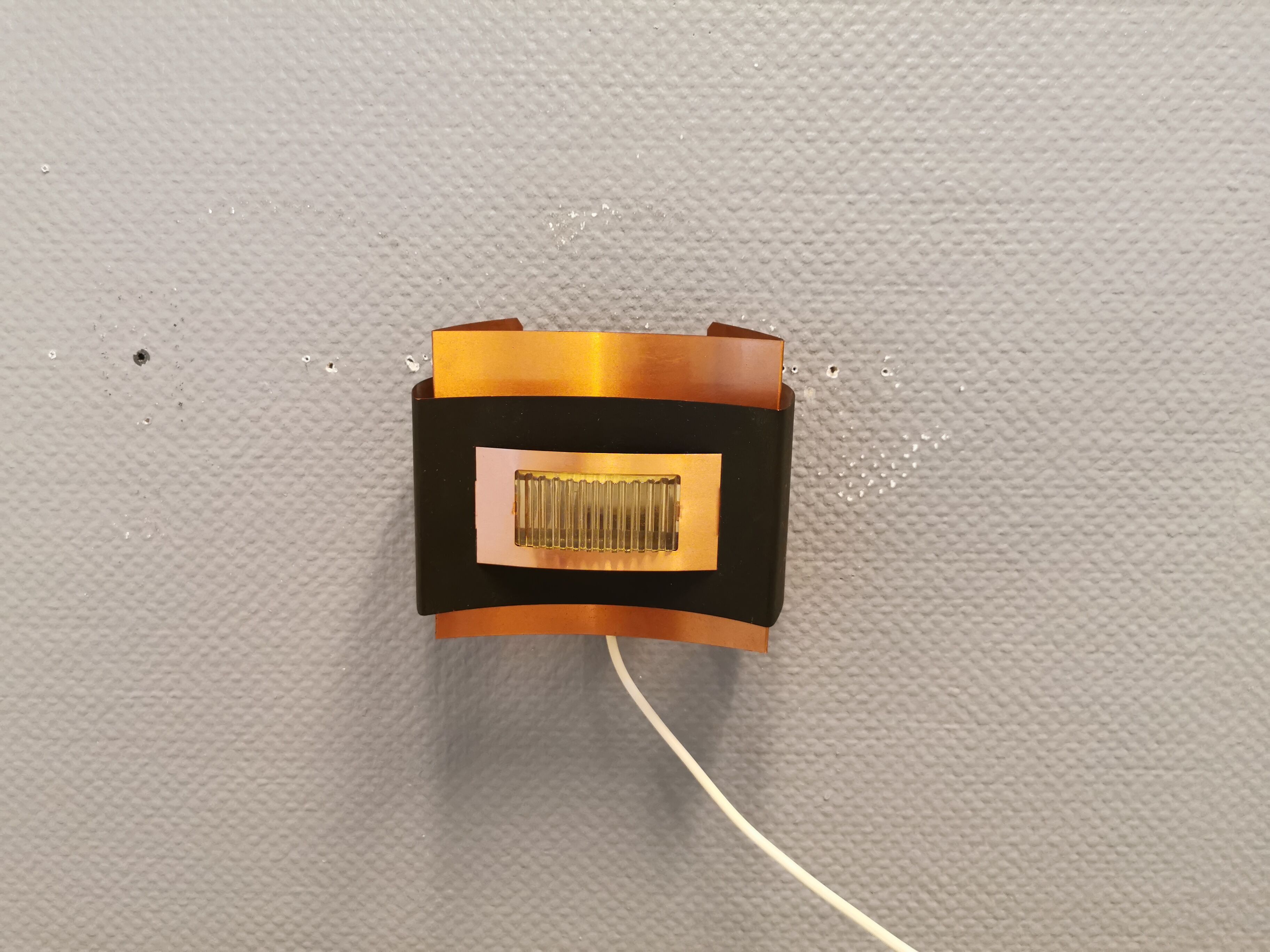 Wall lamp, designed by Werner Schou for his own company Coronell Elektro - Denmark.