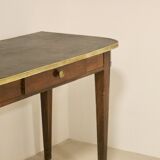 Console or half-moon desk with drawer