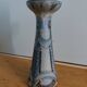 Candle holder vase signed Jean Claude Courjault