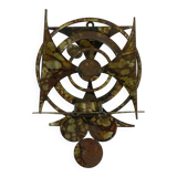 Henrik horst denmark wall candle holder iron brutalistic style