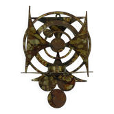 Henrik horst denmark wall candle holder iron brutalistic style