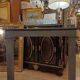 Decor, cheminée factice, console Bois peint époque 19 eme