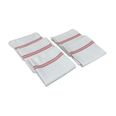 6 old tea towels