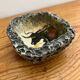 Ceramic bowl J.B. Sarlat — rock art bull decoration