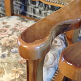 Pair of vintage bridge chairs
