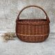 Vintage wicker basket