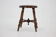 1940s Wooden Stool, Czechoslovakia