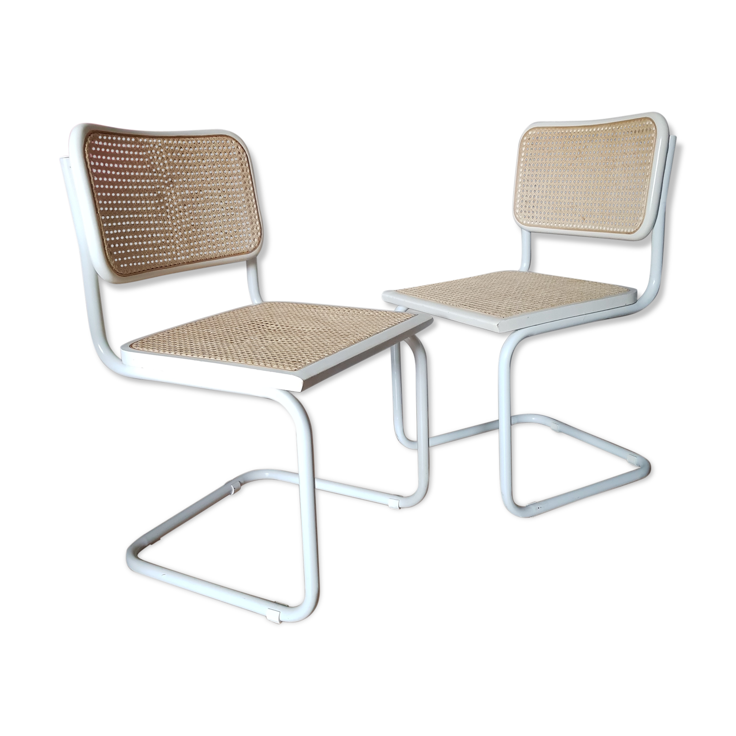 Pair of cesca Marcel Breuer