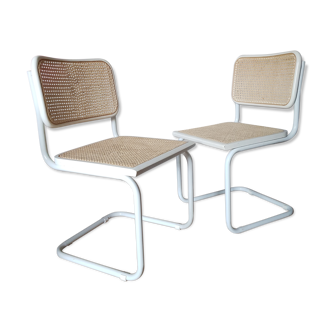 Pair of cesca Marcel Breuer