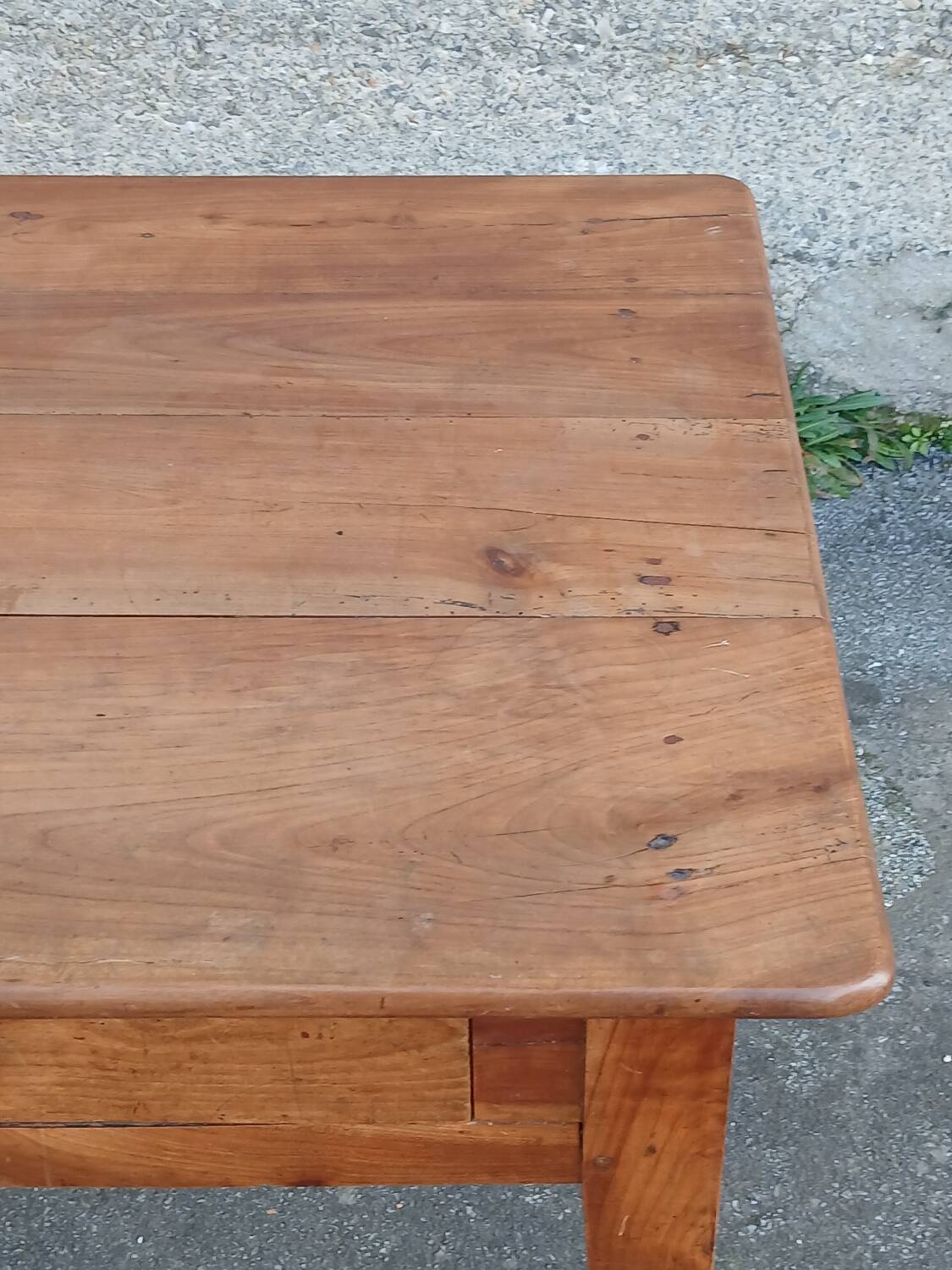 Antique desk in cherry wood