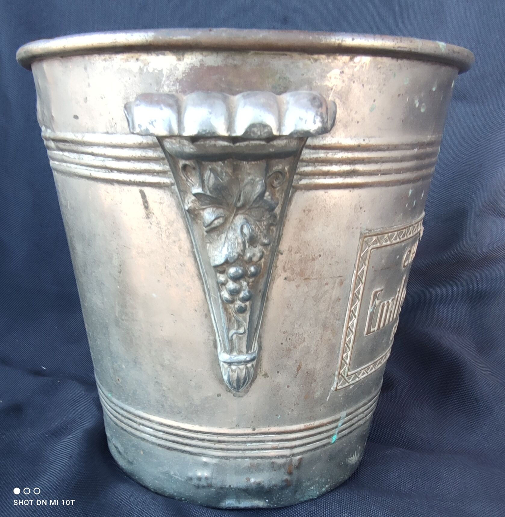 Old champagne bucket Émile Jolly Fils Epernay