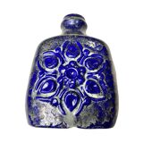 Vase en céramique bleu cobalt, grand format, Strehla Keramik, Allemagne, années 1960
