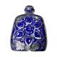 Vase en céramique bleu cobalt, grand format, Strehla Keramik, Allemagne, années 1960