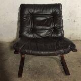 Armchair "siesta" leather wesnofa - 1960