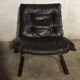 Fauteuil "Siesta" cuir Wesnofa 1960