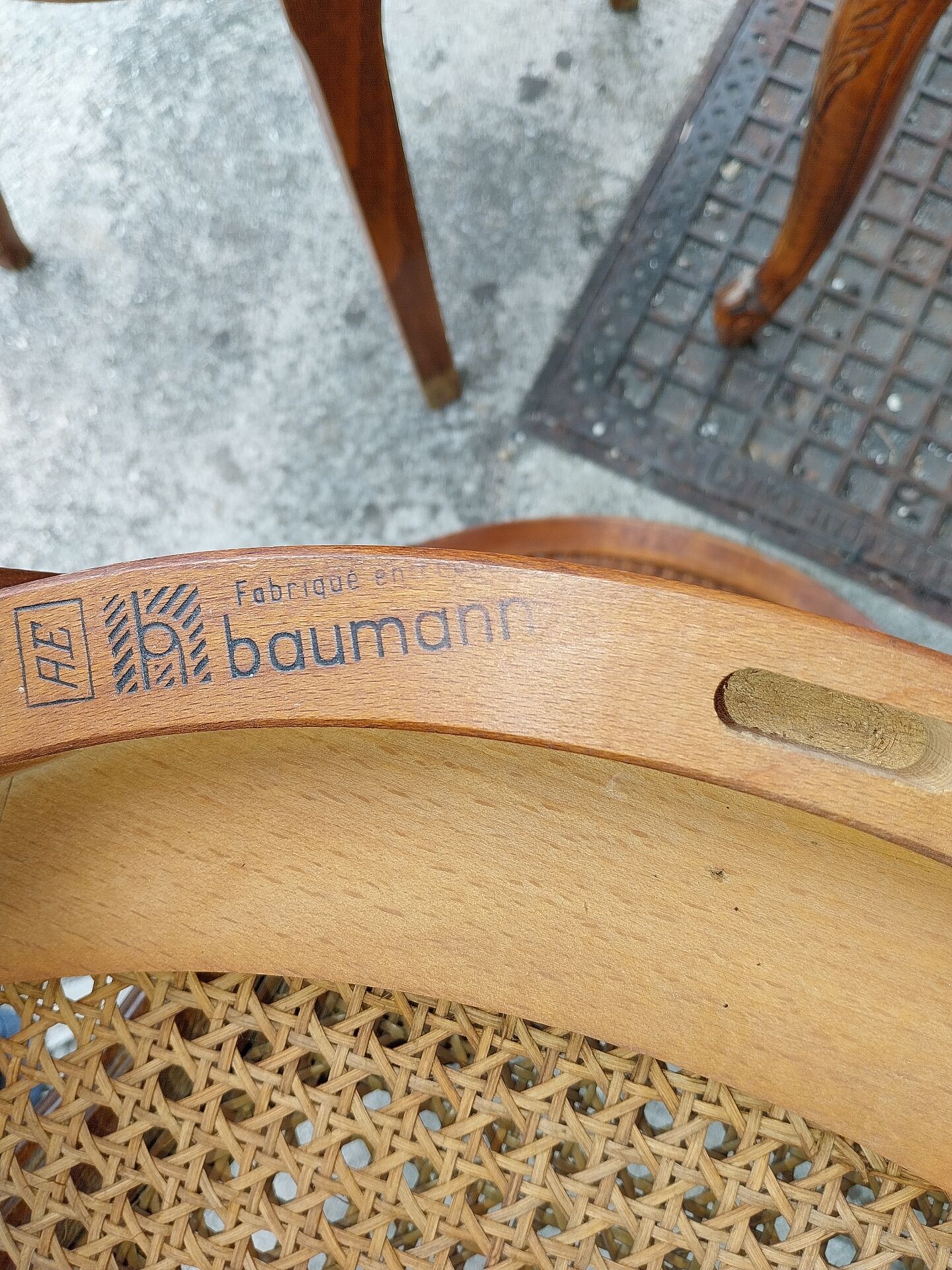 Lot de 4 chaises Baumann classique