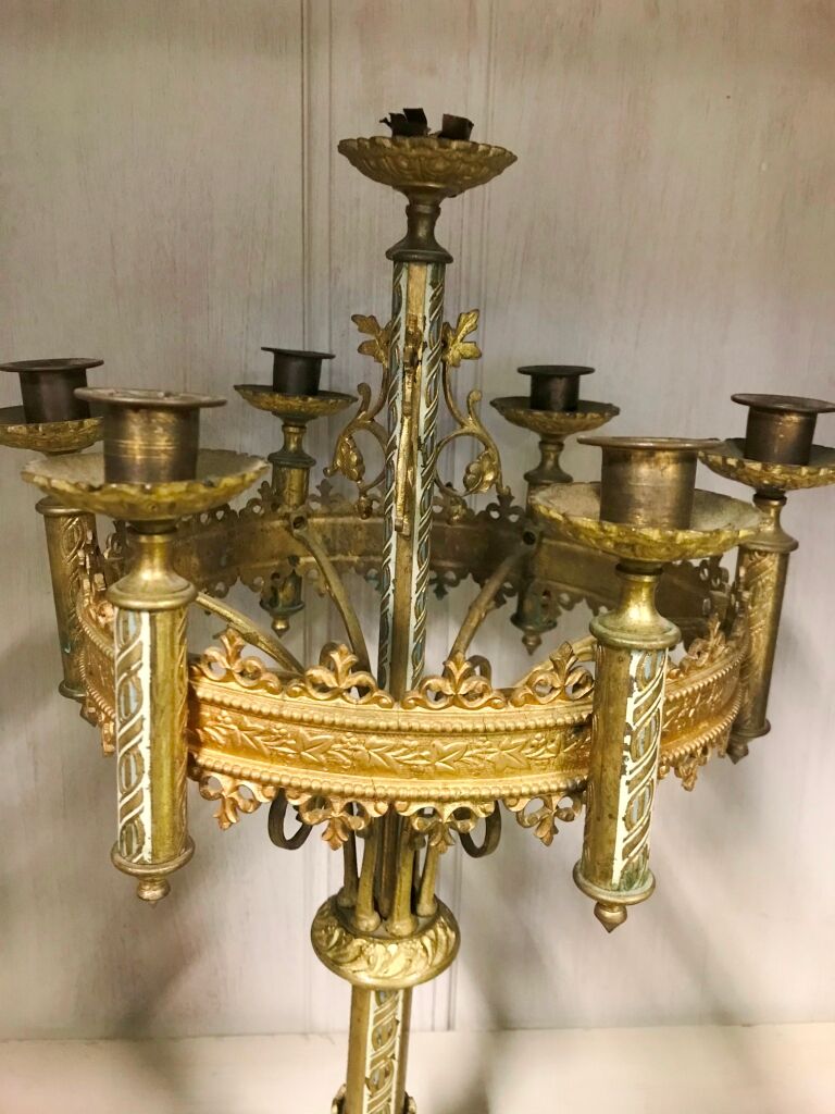 6-branched chandelier