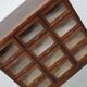 Vintage Dutch Oak Haberdashery Shop Cabinet / Vitrine, 1950s