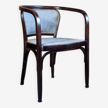 Office armchair 715 Gustav Siegel art nouveau circa 1910