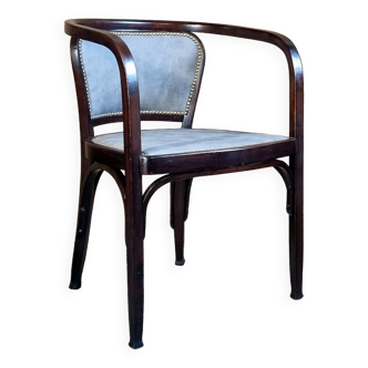 Office armchair 715 Gustav Siegel art nouveau circa 1910