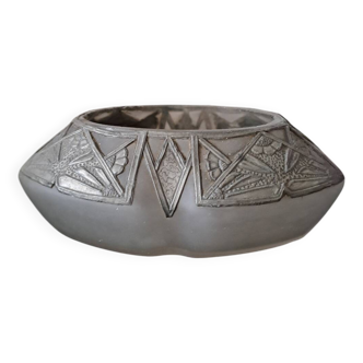 Vase signed R. Ragu. Art Deco.