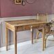 Antique walnut table/desk, renovated | Emile