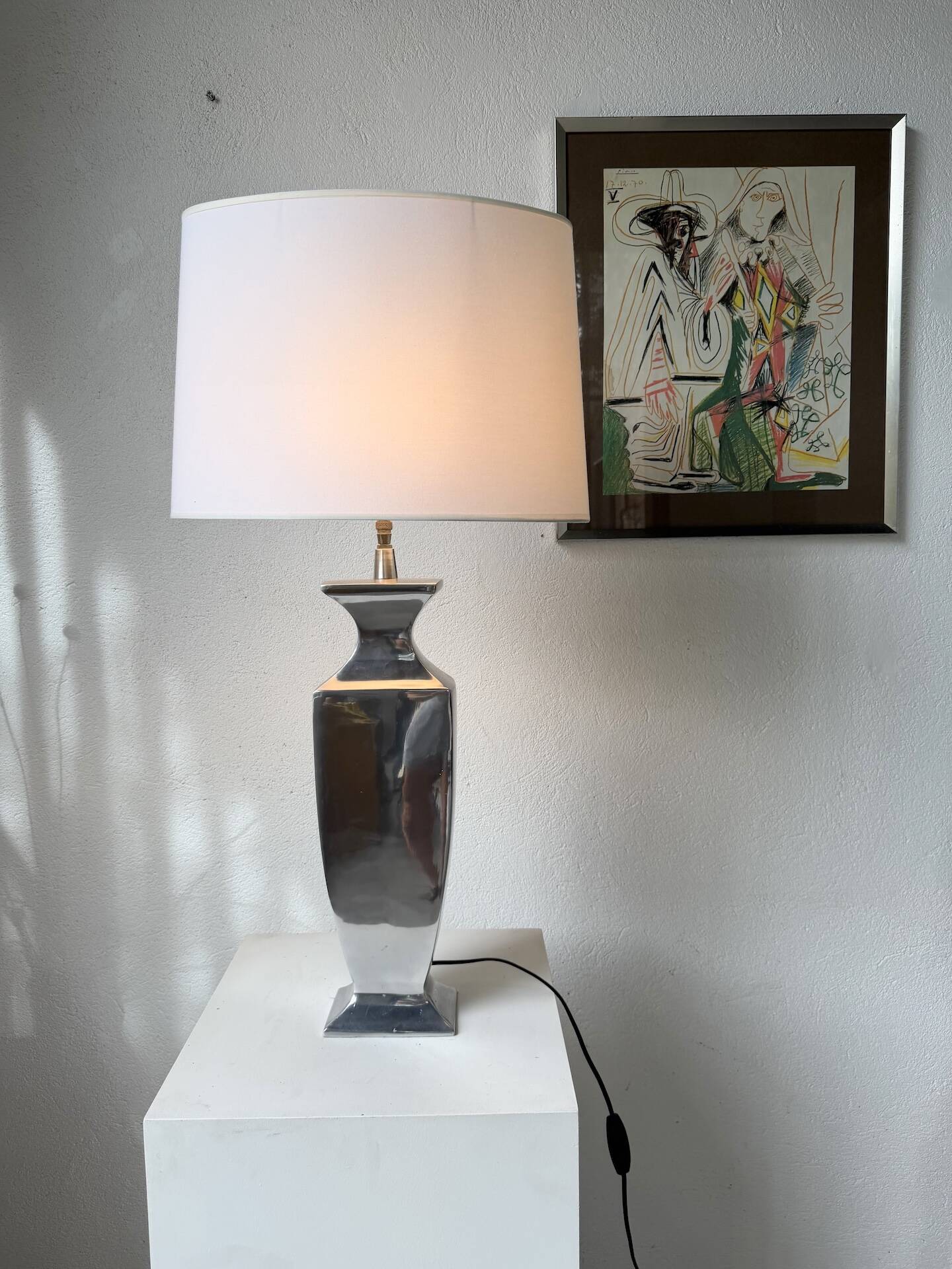 XL lamp made of aluminium 1980