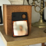 Travel barber mirror